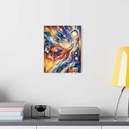 Cosmic Tachism Alchemy Acrylic Prints (French Cleat Hanging) - ATUH.ART