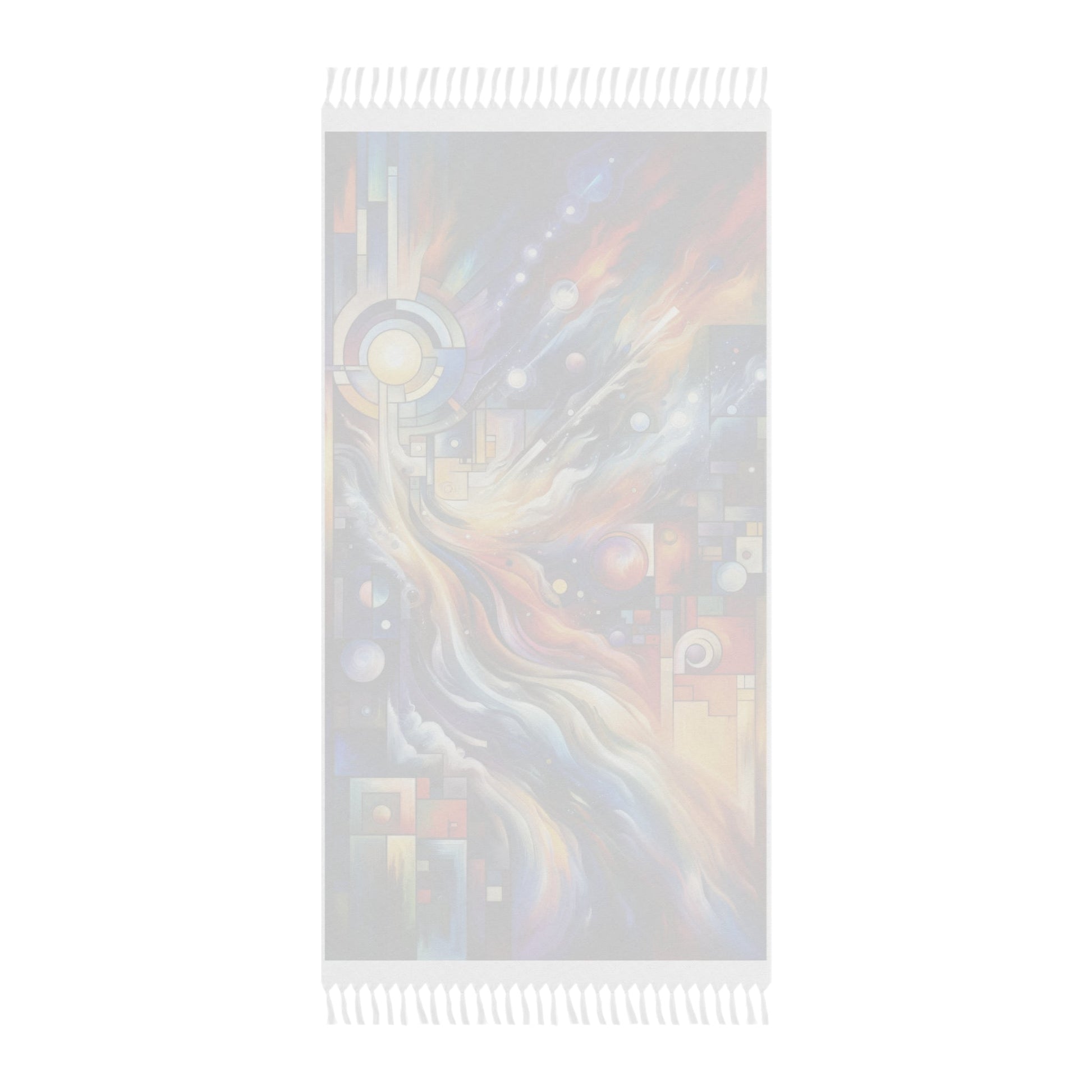 Cosmic Tachism Alchemy Boho Beach Cloth - ATUH.ART