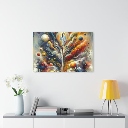 Cosmic Vision Tree Acrylic Prints (French Cleat Hanging) - ATUH.ART