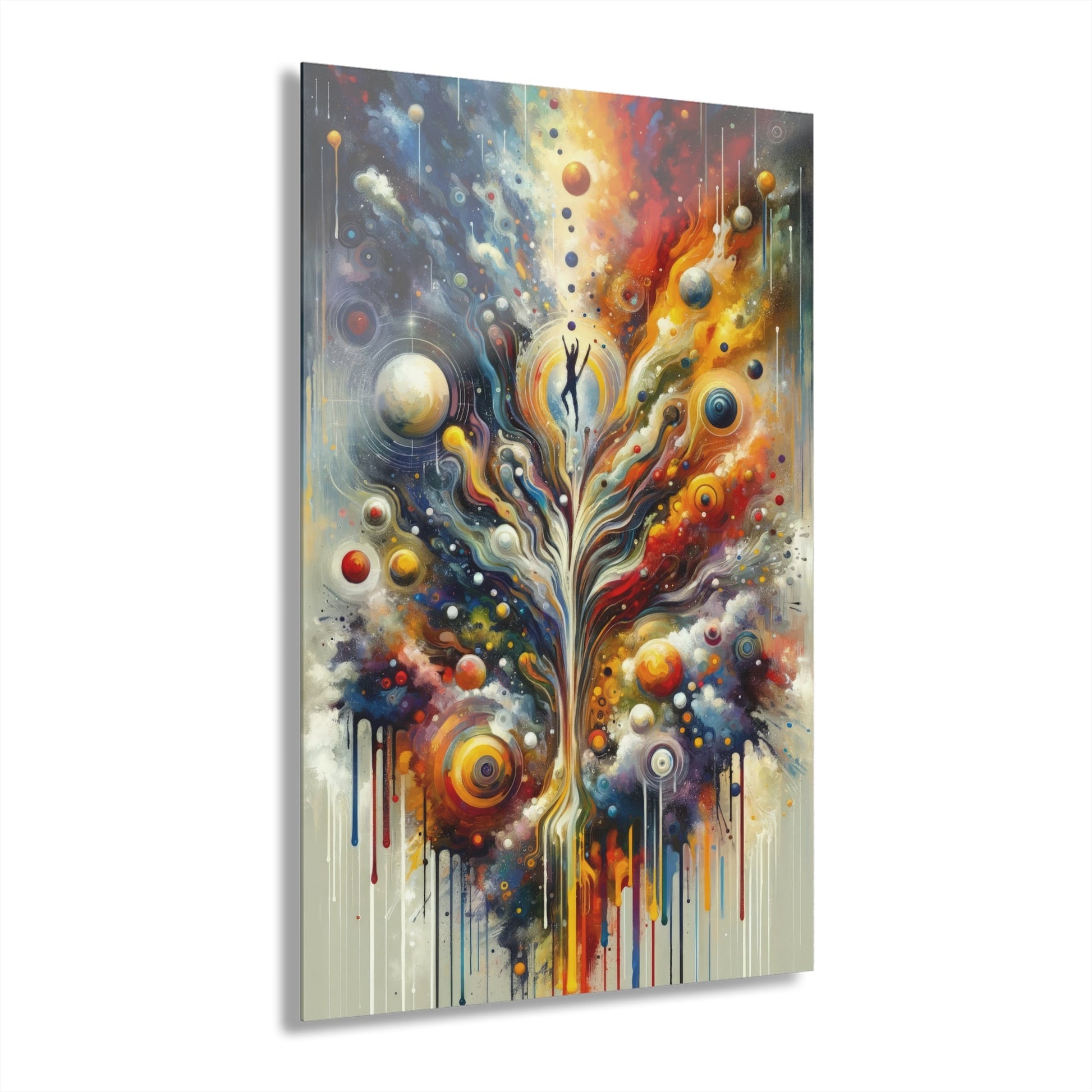 Cosmic Vision Tree Acrylic Prints (French Cleat Hanging) - ATUH.ART