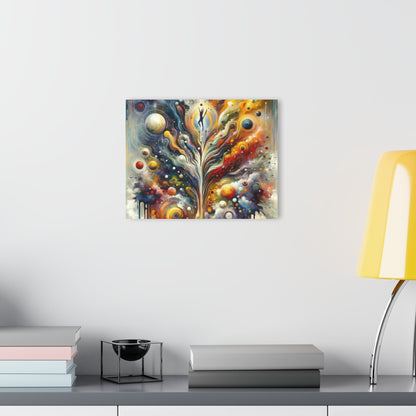 Cosmic Vision Tree Acrylic Prints (French Cleat Hanging) - ATUH.ART