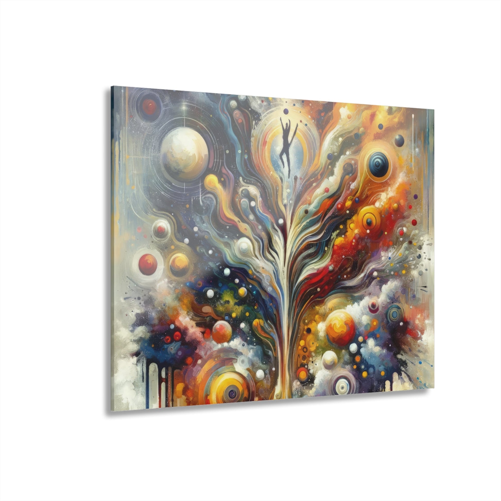 Cosmic Vision Tree Acrylic Prints (French Cleat Hanging) - ATUH.ART