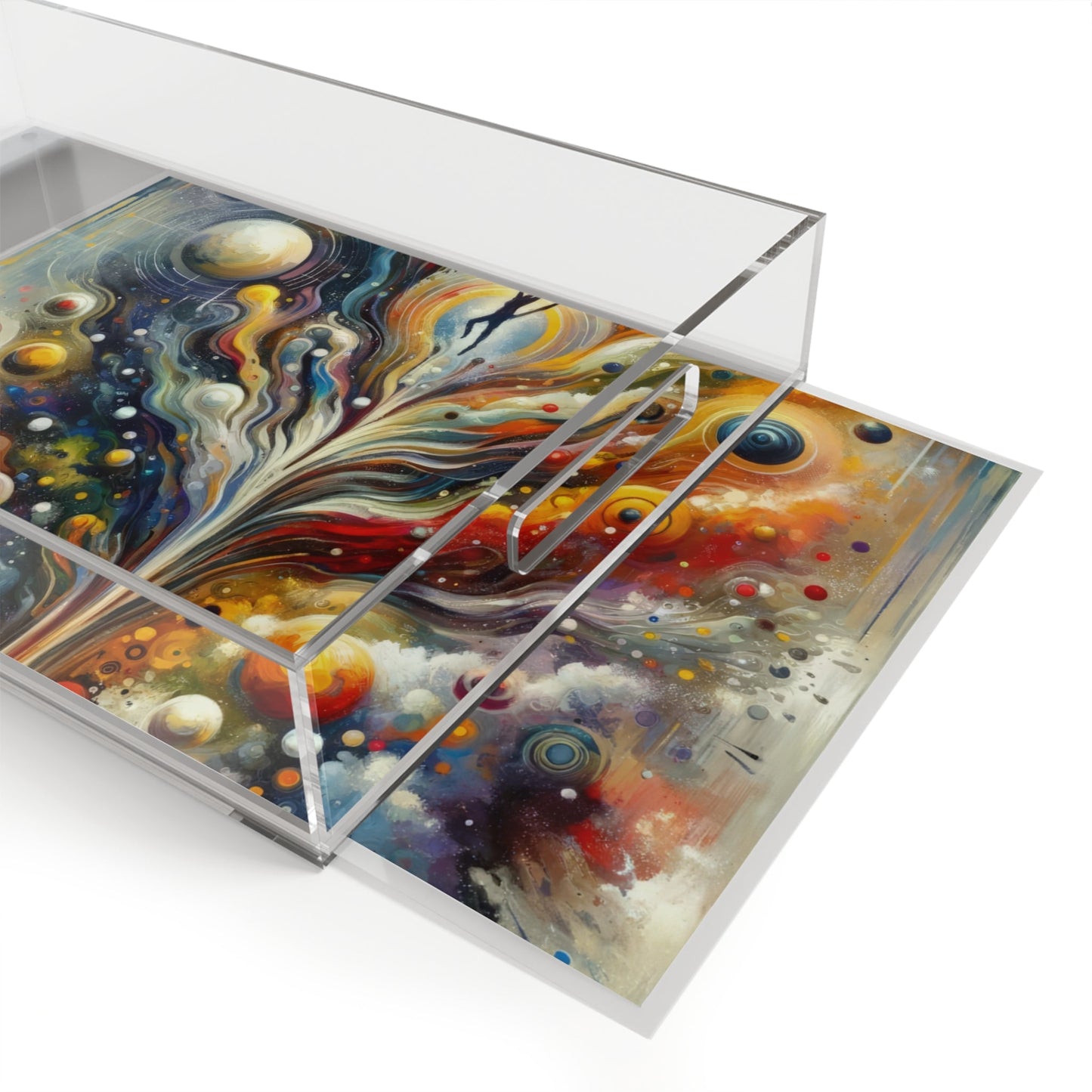 Cosmic Vision Tree Acrylic Serving Tray - ATUH.ART