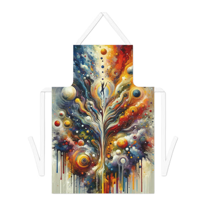 Cosmic Vision Tree Adult Apron (AOP) - ATUH.ART