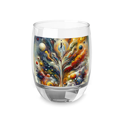 Cosmic Vision Tree Whiskey Glass - ATUH.ART