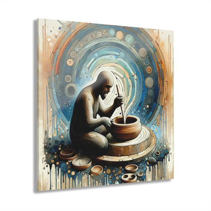 Crafting Semantic Pottery Acrylic Prints (French Cleat Hanging) - ATUH.ART