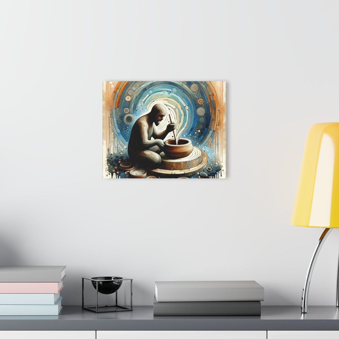 Crafting Semantic Pottery Acrylic Prints (French Cleat Hanging) - ATUH.ART