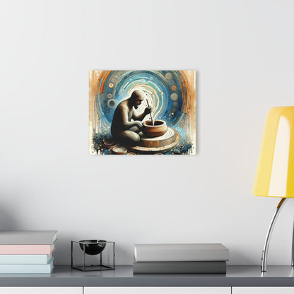 Crafting Semantic Pottery Acrylic Prints (French Cleat Hanging) - ATUH.ART