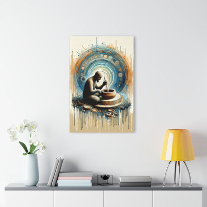 Crafting Semantic Pottery Acrylic Prints (French Cleat Hanging) - ATUH.ART