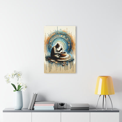 Crafting Semantic Pottery Acrylic Prints (French Cleat Hanging) - ATUH.ART