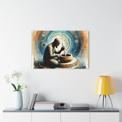 Crafting Semantic Pottery Acrylic Prints (French Cleat Hanging) - ATUH.ART