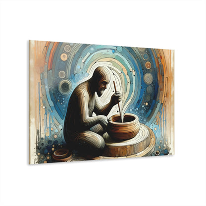 Crafting Semantic Pottery Acrylic Prints (French Cleat Hanging) - ATUH.ART