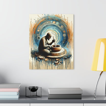 Crafting Semantic Pottery Acrylic Prints (French Cleat Hanging) - ATUH.ART
