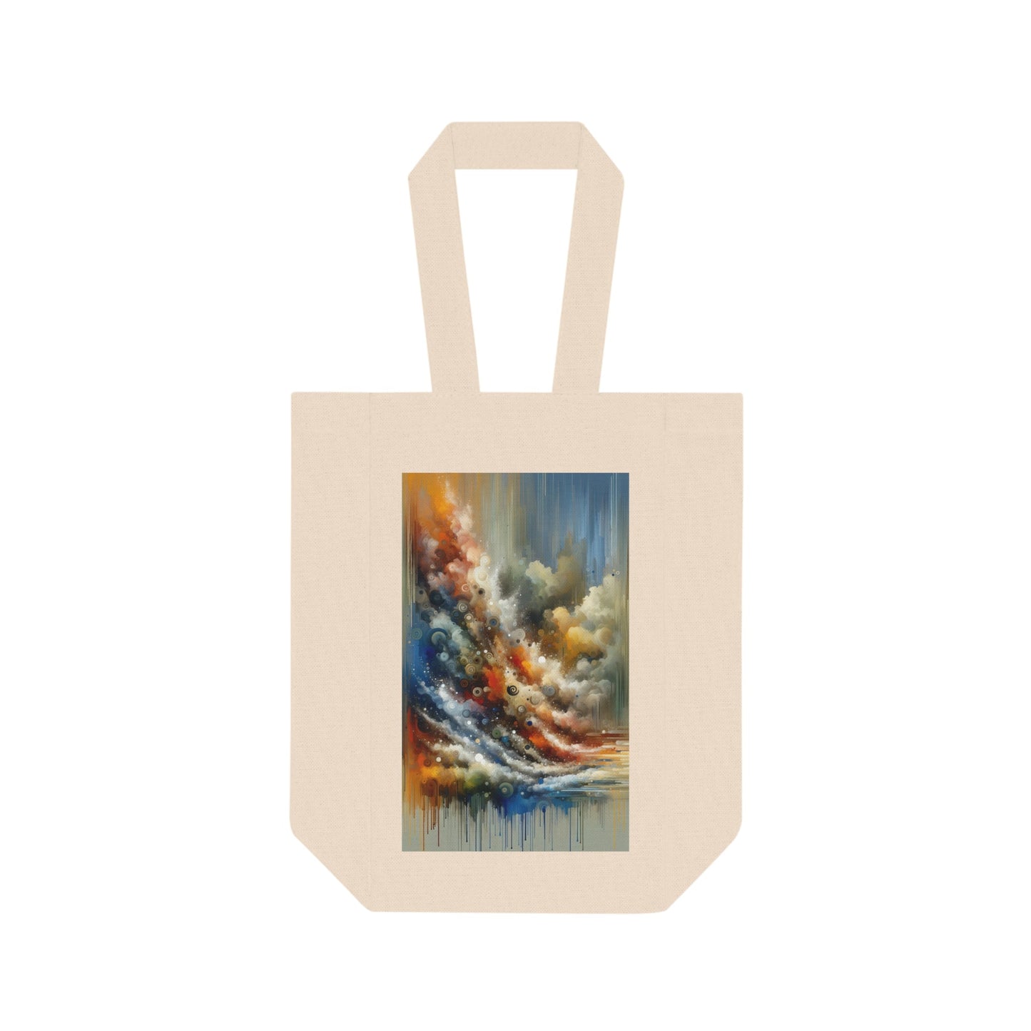 Crescendo Duration Symphony Double Wine Tote Bag - ATUH.ART