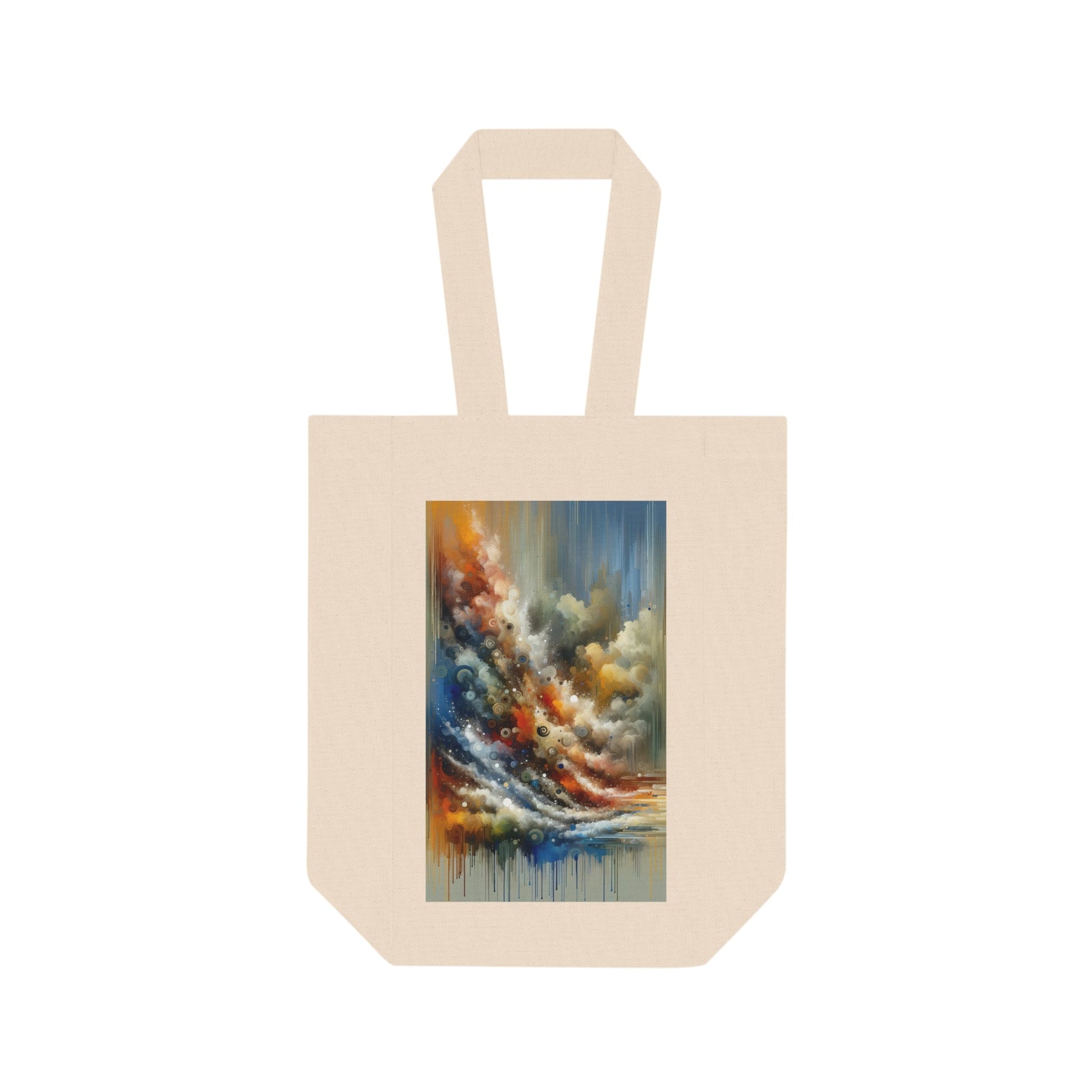 Crescendo Duration Symphony Double Wine Tote Bag - ATUH.ART