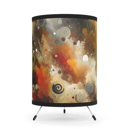 Crescendo Duration Symphony Tripod Lamp with High-Res Printed Shade, US\CA plug - ATUH.ART