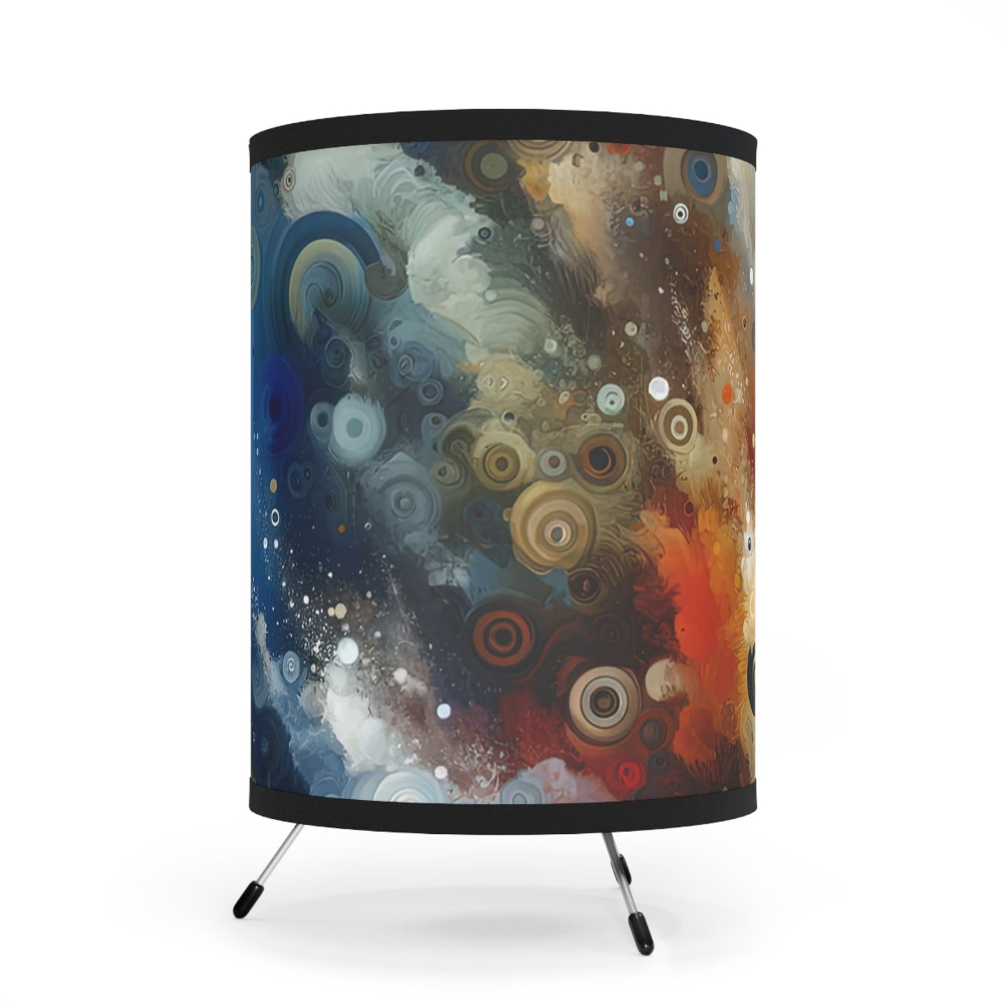 Crescendo Duration Symphony Tripod Lamp with High-Res Printed Shade, US\CA plug - ATUH.ART