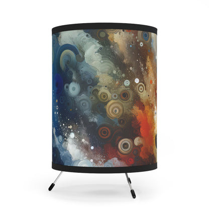 Crescendo Duration Symphony Tripod Lamp with High-Res Printed Shade, US\CA plug - ATUH.ART