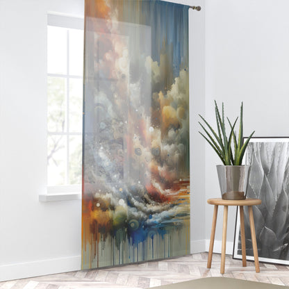 Crescendo Duration Symphony Window Curtain - ATUH.ART