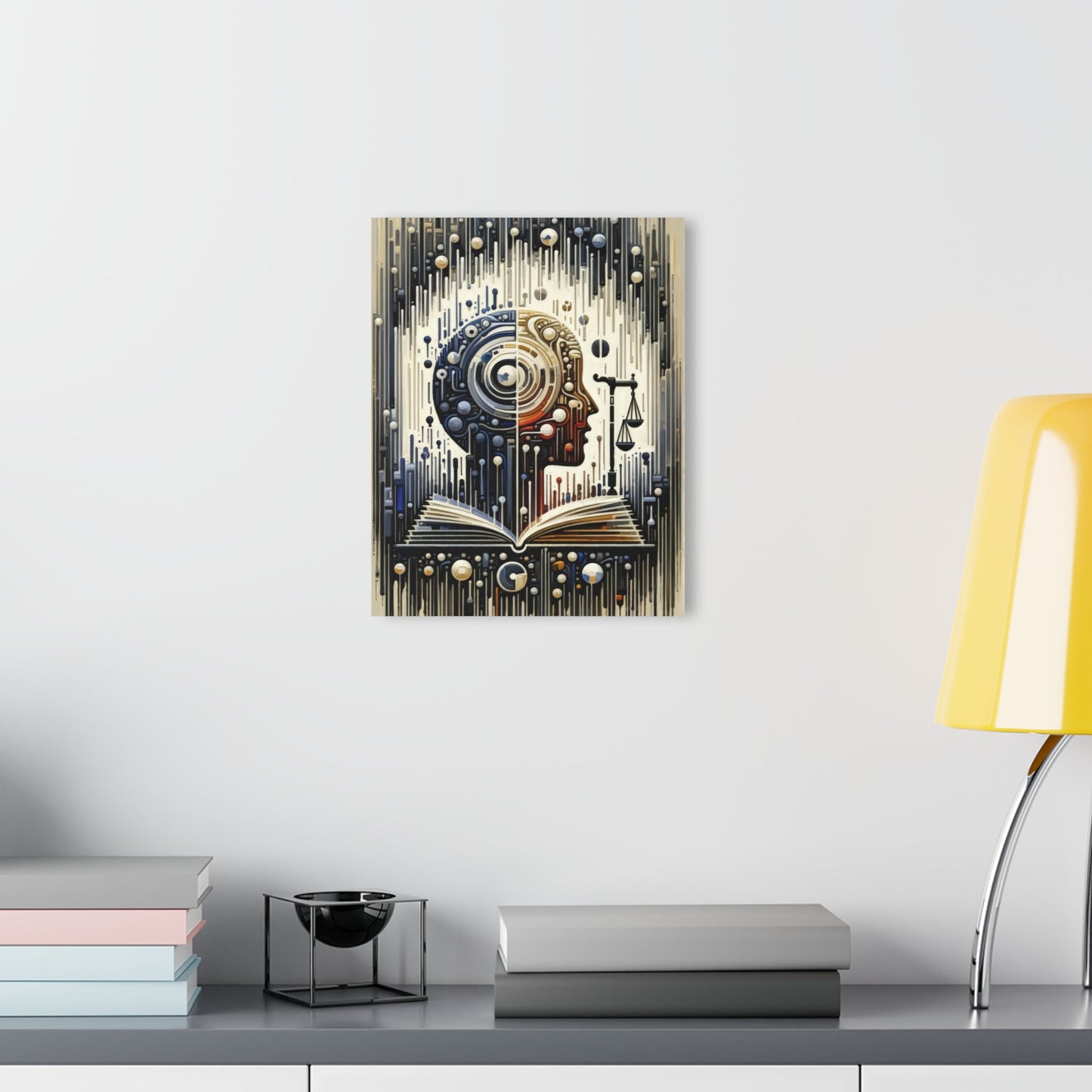 Critique Analytical Deliberation Acrylic Prints (French Cleat Hanging) - ATUH.ART