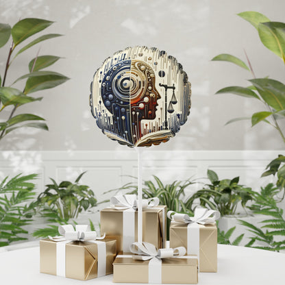 Critique Analytical Deliberation Balloon (Round and Heart-shaped), 11" - ATUH.ART