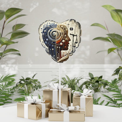 Critique Analytical Deliberation Balloon (Round and Heart-shaped), 11" - ATUH.ART