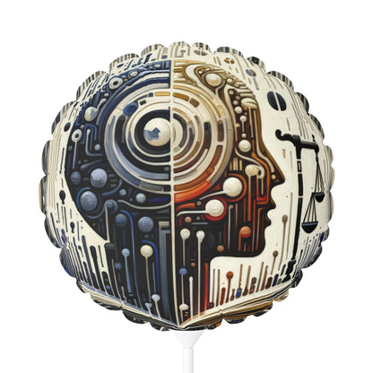 Critique Analytical Deliberation Balloon (Round and Heart-shaped), 11" - ATUH.ART