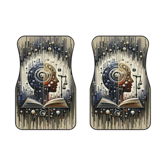 Critique Analytical Deliberation Car Mats (2x Front) - ATUH.ART