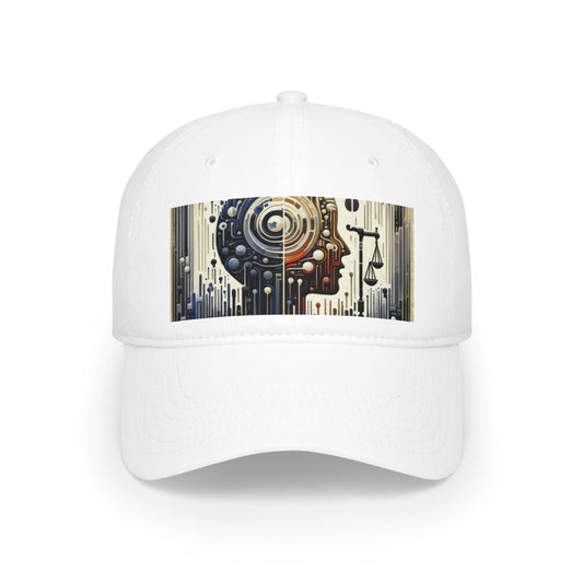 Critique Analytical Deliberation Low Profile Baseball Cap - ATUH.ART