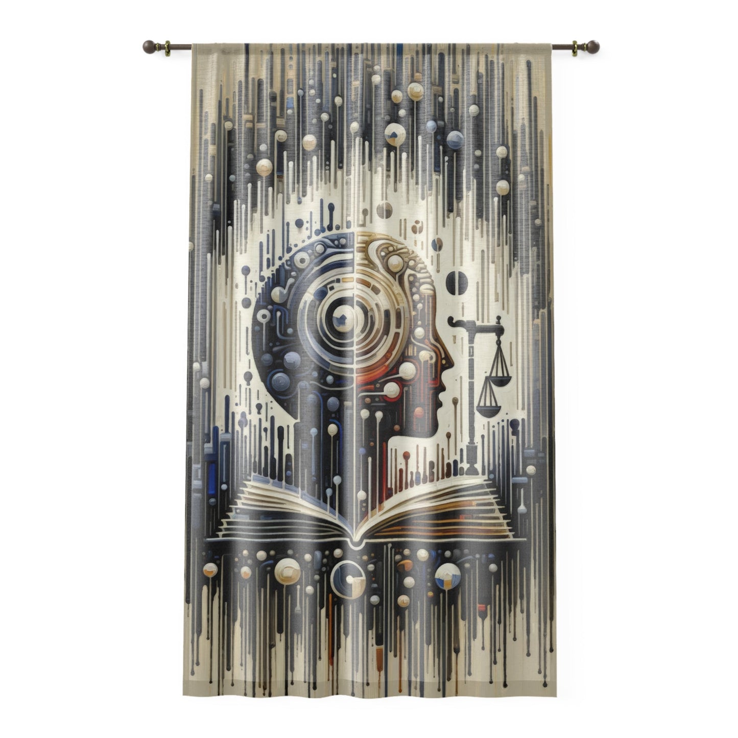 Critique Analytical Deliberation Window Curtain - ATUH.ART