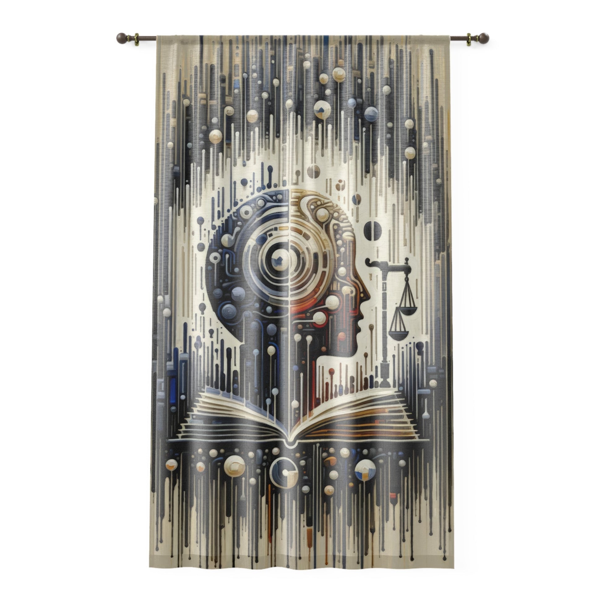 Critique Analytical Deliberation Window Curtain - ATUH.ART