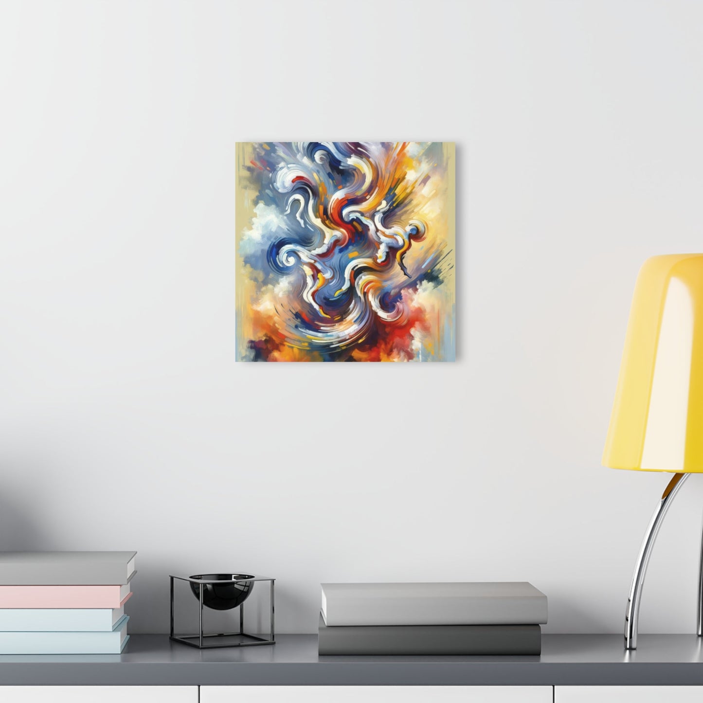 Dancing Disruption Tachism Acrylic Prints (French Cleat Hanging) - ATUH.ART