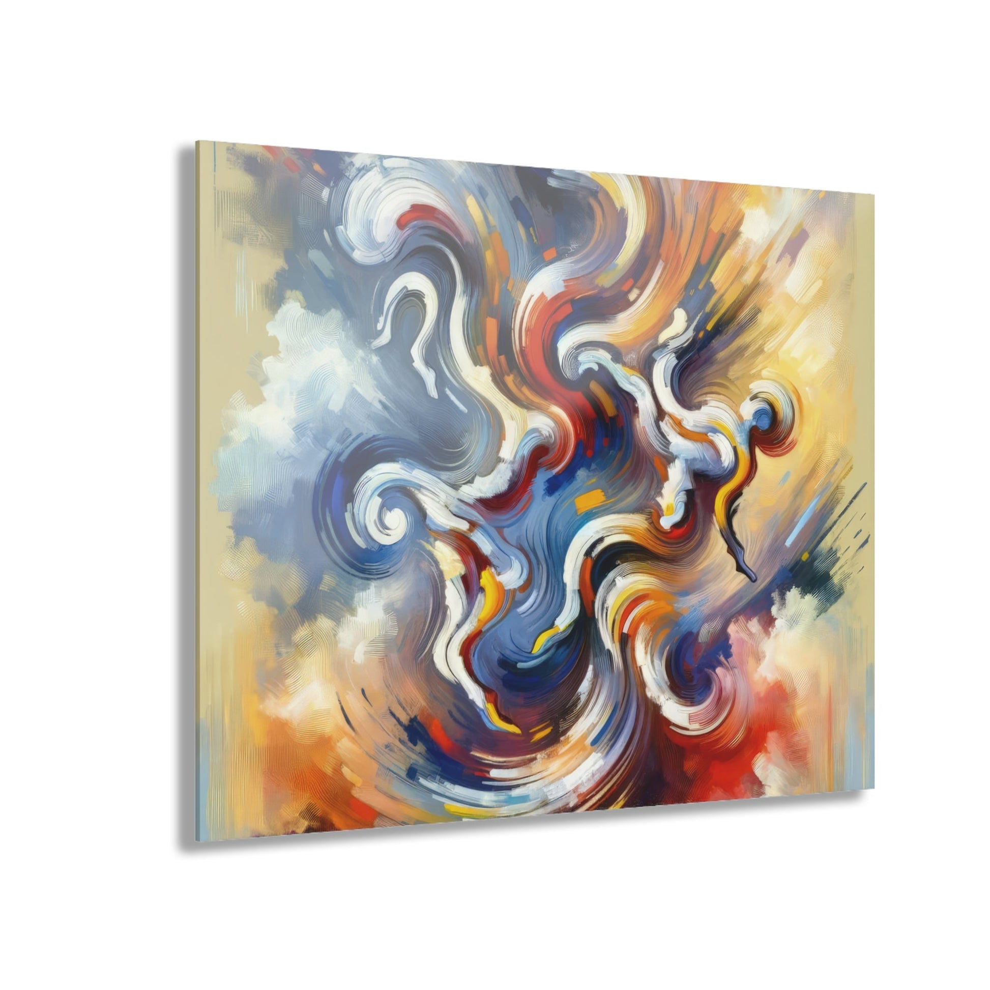 Dancing Disruption Tachism Acrylic Prints (French Cleat Hanging) - ATUH.ART