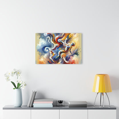 Dancing Disruption Tachism Acrylic Prints (French Cleat Hanging) - ATUH.ART