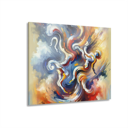 Dancing Disruption Tachism Acrylic Prints (French Cleat Hanging) - ATUH.ART