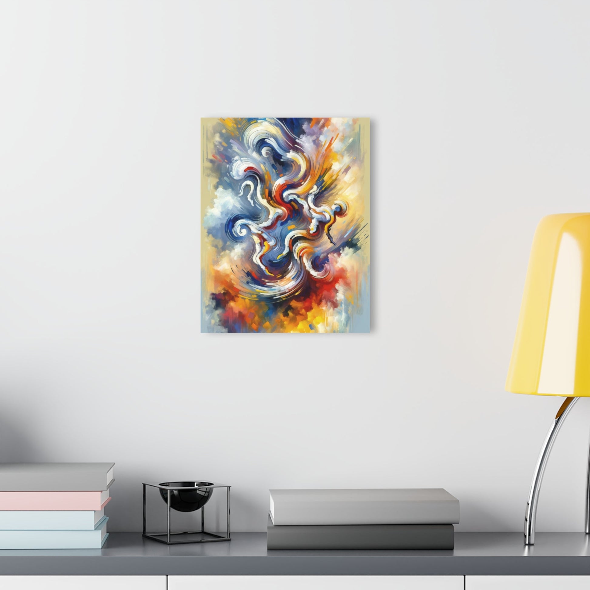 Dancing Disruption Tachism Acrylic Prints (French Cleat Hanging) - ATUH.ART