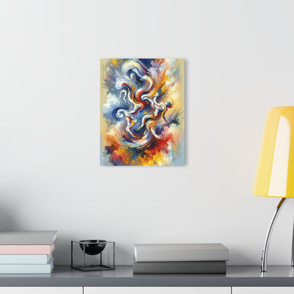 Dancing Disruption Tachism Acrylic Prints (French Cleat Hanging) - ATUH.ART