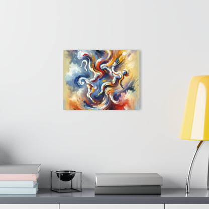 Dancing Disruption Tachism Acrylic Prints (French Cleat Hanging) - ATUH.ART