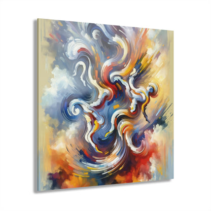 Dancing Disruption Tachism Acrylic Prints (French Cleat Hanging) - ATUH.ART