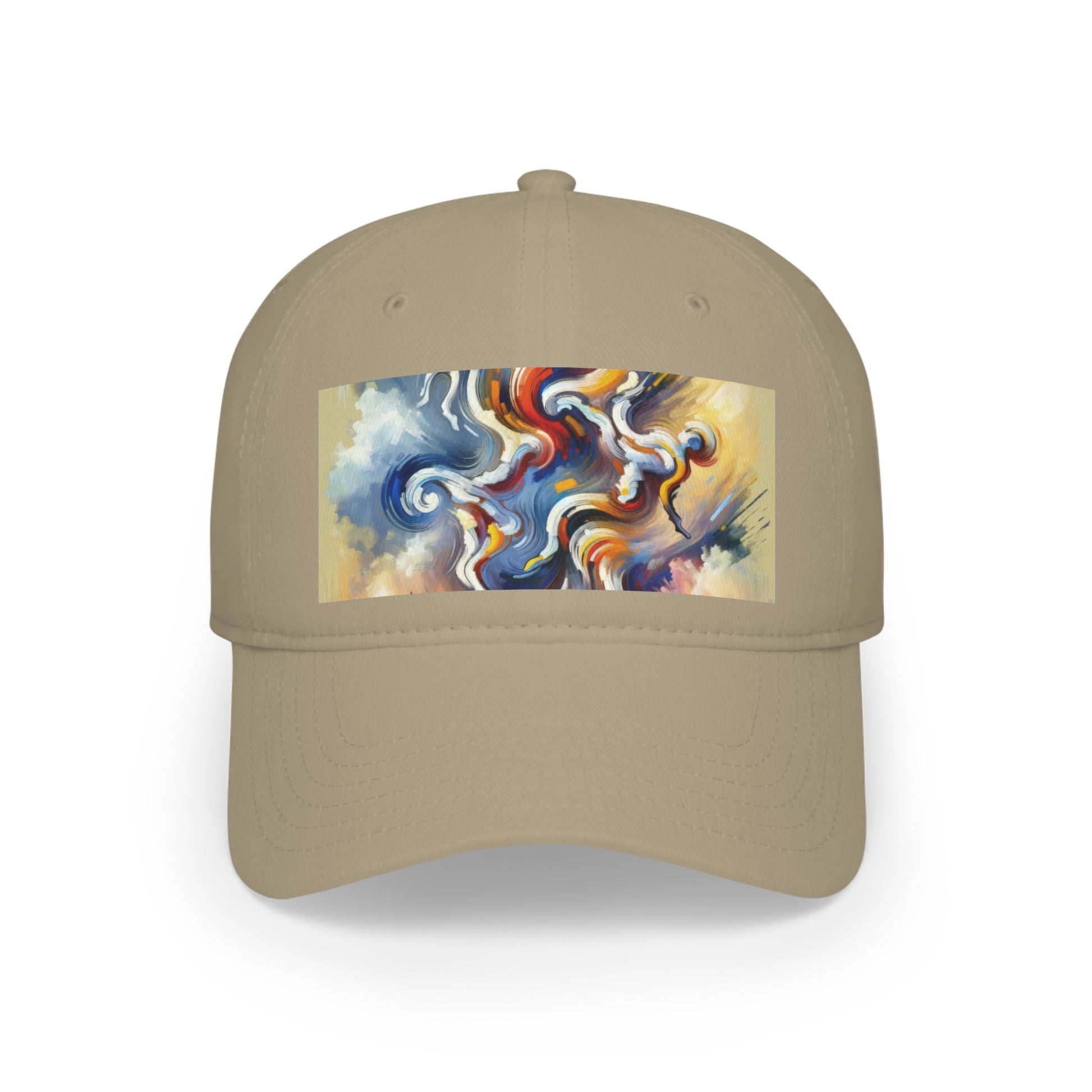 Dancing Disruption Tachism Low Profile Baseball Cap - ATUH.ART