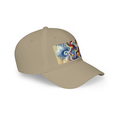 Dancing Disruption Tachism Low Profile Baseball Cap - ATUH.ART