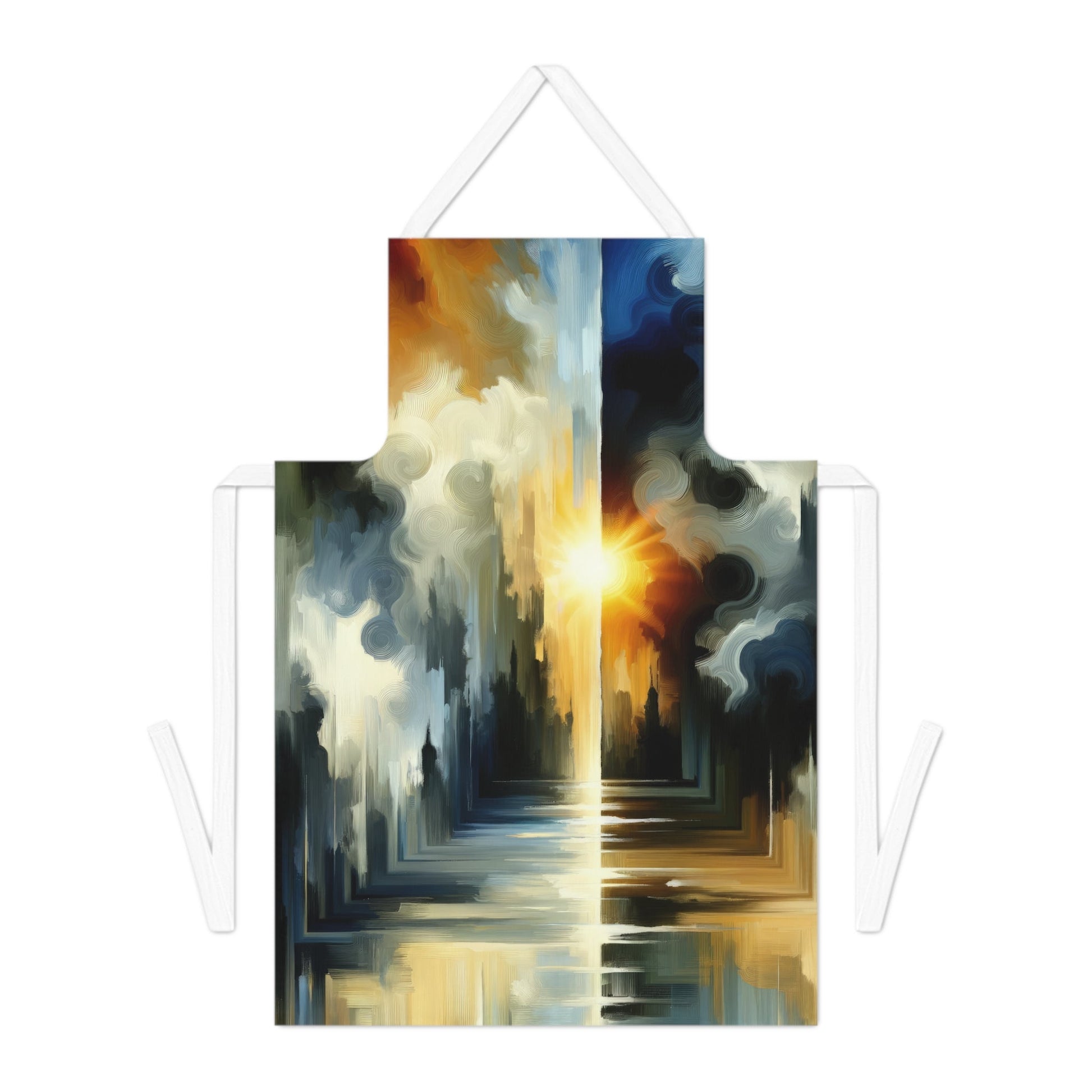 Dawn Dispels Darkness Adult Apron (AOP) - ATUH.ART