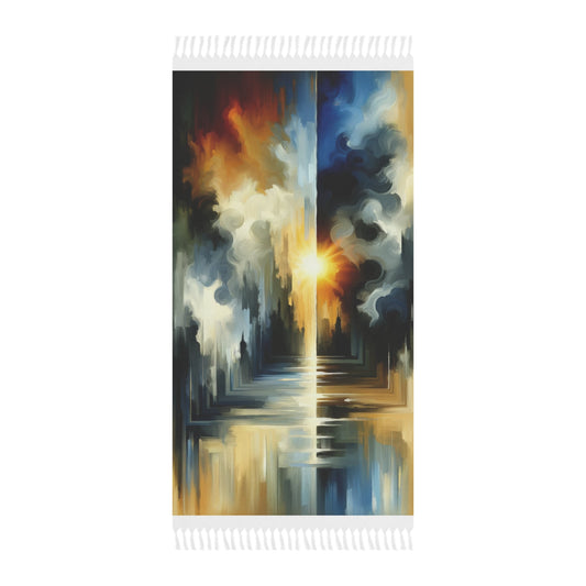 Dawn Dispels Darkness Boho Beach Cloth - ATUH.ART