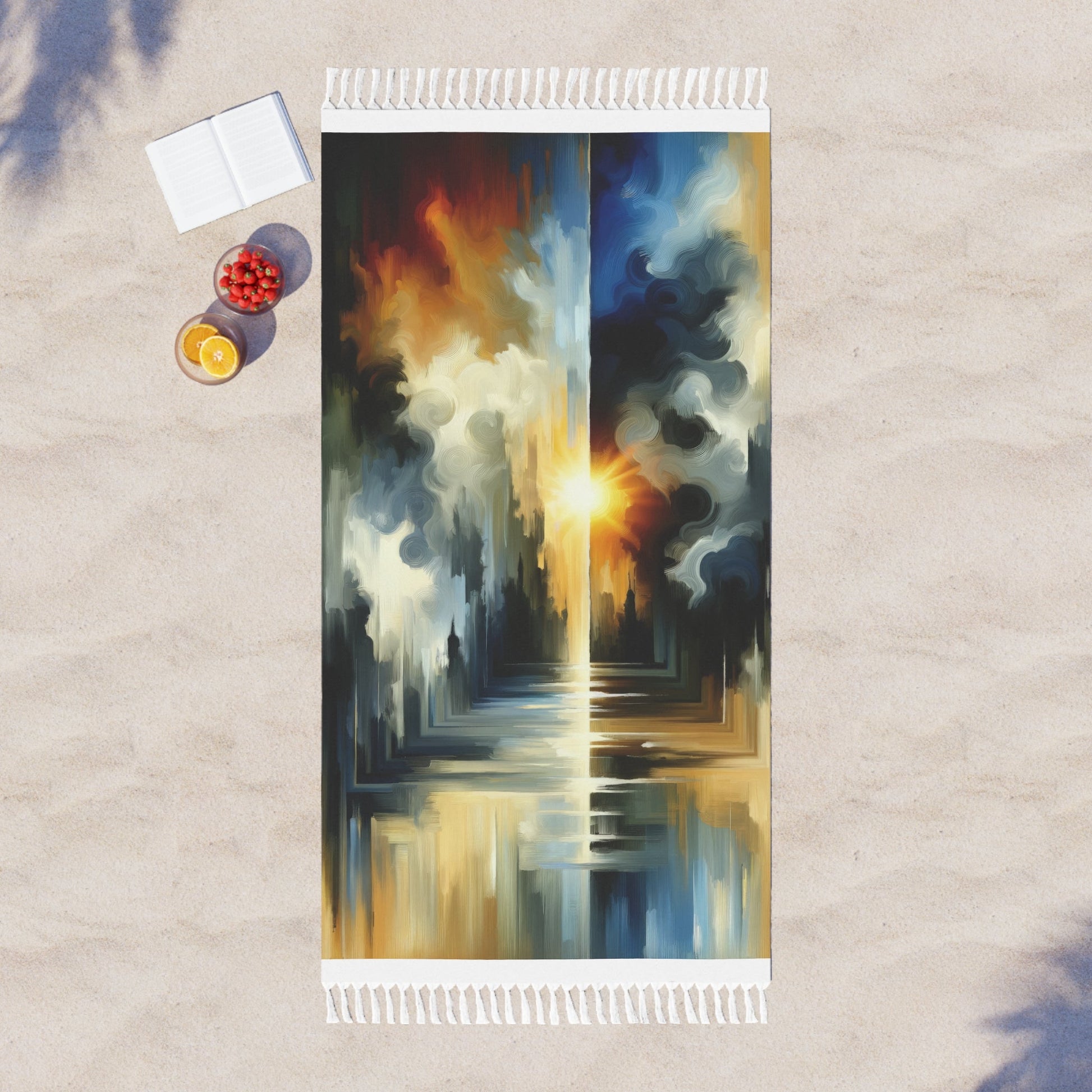 Dawn Dispels Darkness Boho Beach Cloth - ATUH.ART