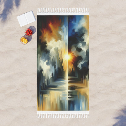 Dawn Dispels Darkness Boho Beach Cloth - ATUH.ART