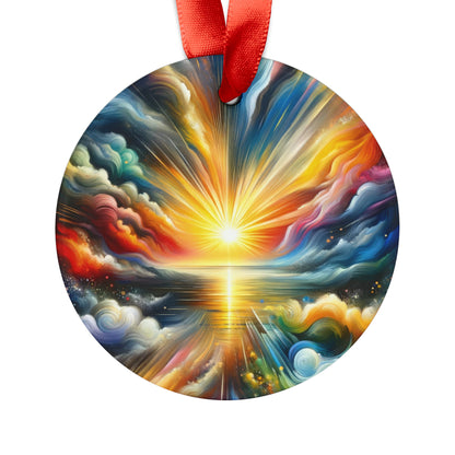 Dawn New Consciousness Acrylic Ornament with Ribbon - ATUH.ART
