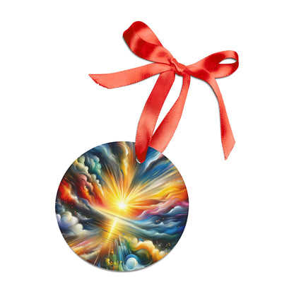 Dawn New Consciousness Acrylic Ornament with Ribbon - ATUH.ART