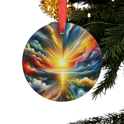 Dawn New Consciousness Acrylic Ornament with Ribbon - ATUH.ART