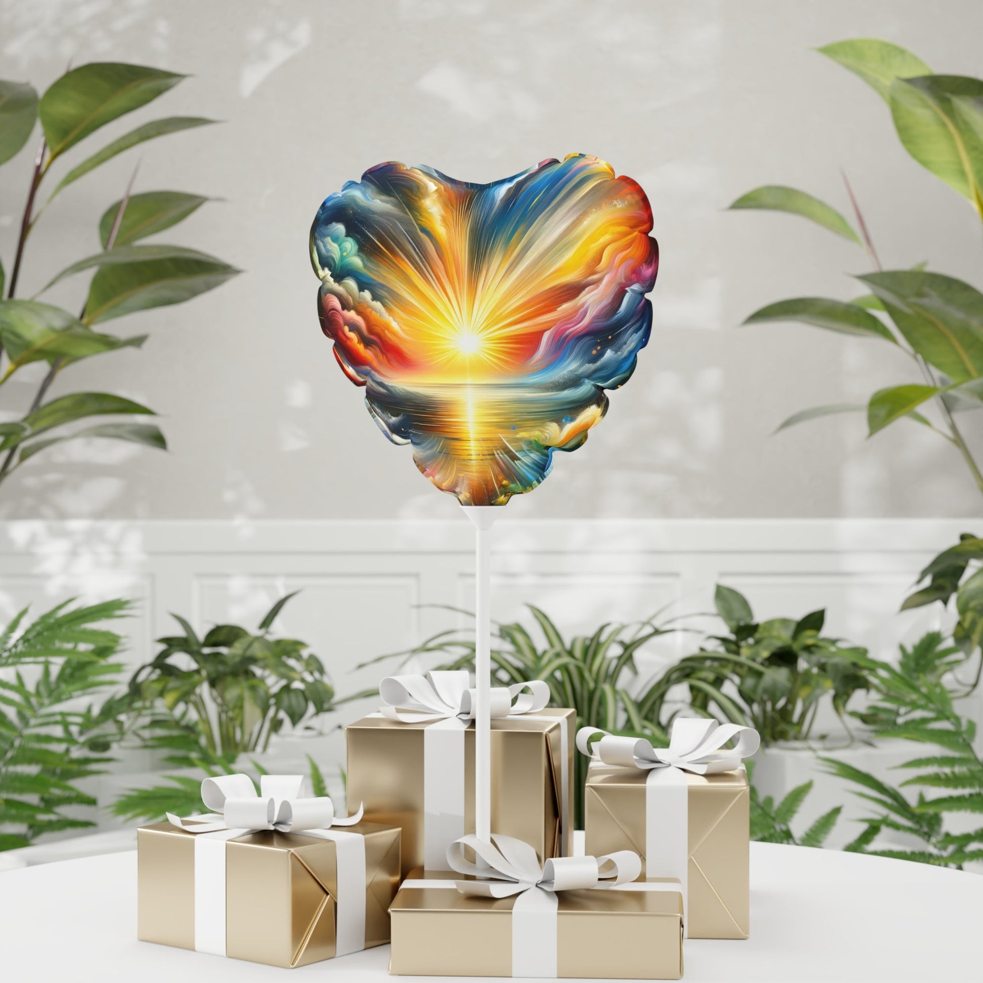 Dawn New Consciousness Balloon (Round and Heart-shaped), 11" - ATUH.ART