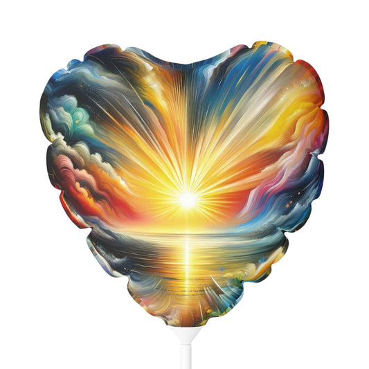 Dawn New Consciousness Balloon (Round and Heart-shaped), 11" - ATUH.ART